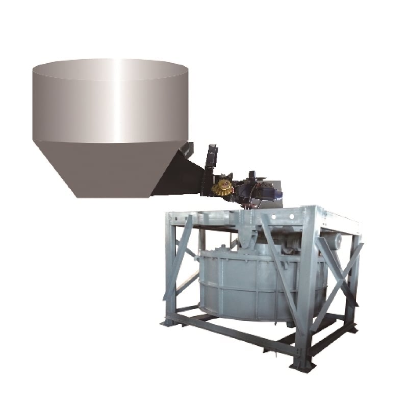 Rotor quantitative feeding scale