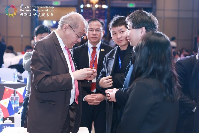 SRON Silo Engineering Co., Ltd congratulated the China - Philippine International Economic and Trade Cultural Exchange Forum was successfully held