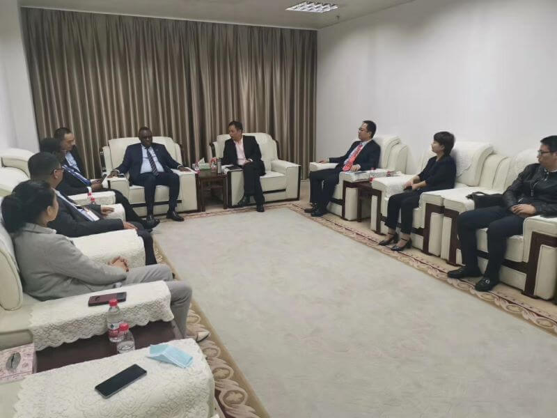 Tanzanian Ambassador to China visited SRON