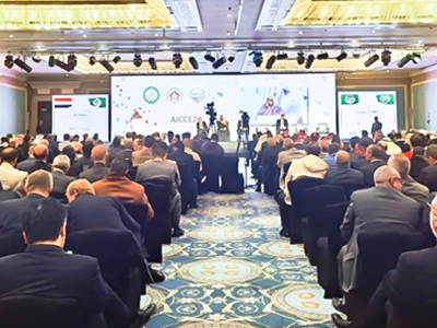 SRON was Invited to Participate in the Middle East International Cement Industry Summit and Give a Keynote Speech