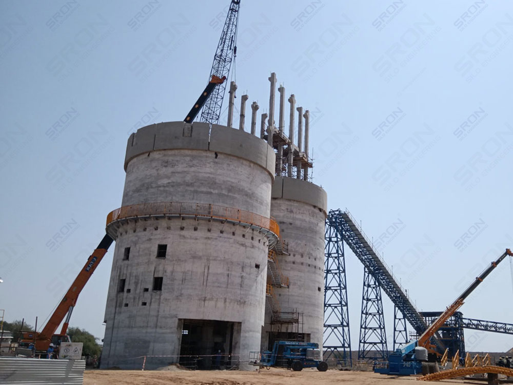 concrete coal silo