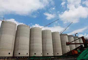 concrete silo