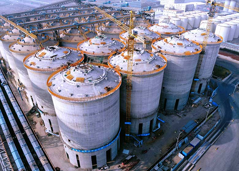 concrete silo construction