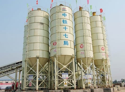 Silo System Solution for Concrete Batching Plant