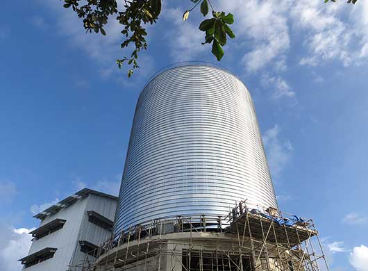 Indonesia 6,000T Cement Steel Silo Project for SIG