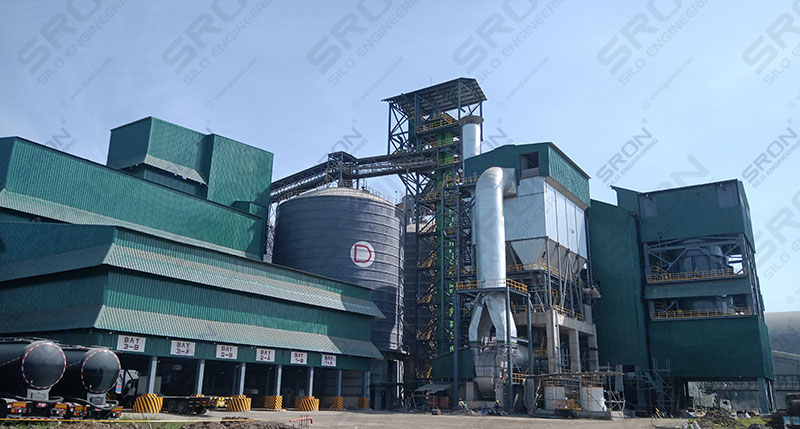 welded cement silo